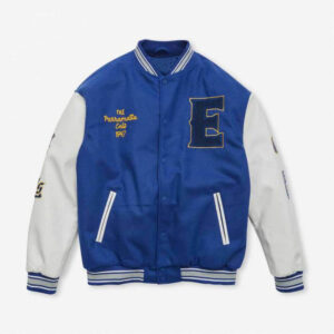 Parramatta Eels 2023 NRL Blue White Varsity Jacket