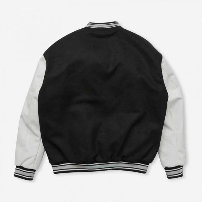 Penrith Panthers 2023 NRL Black White Varsity Jacket - Maker of Jacket