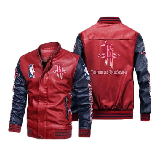 Houston rockets blue online jacket