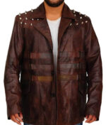 WWE Wrestler Bray Wyatt Brown Leather Jacket
