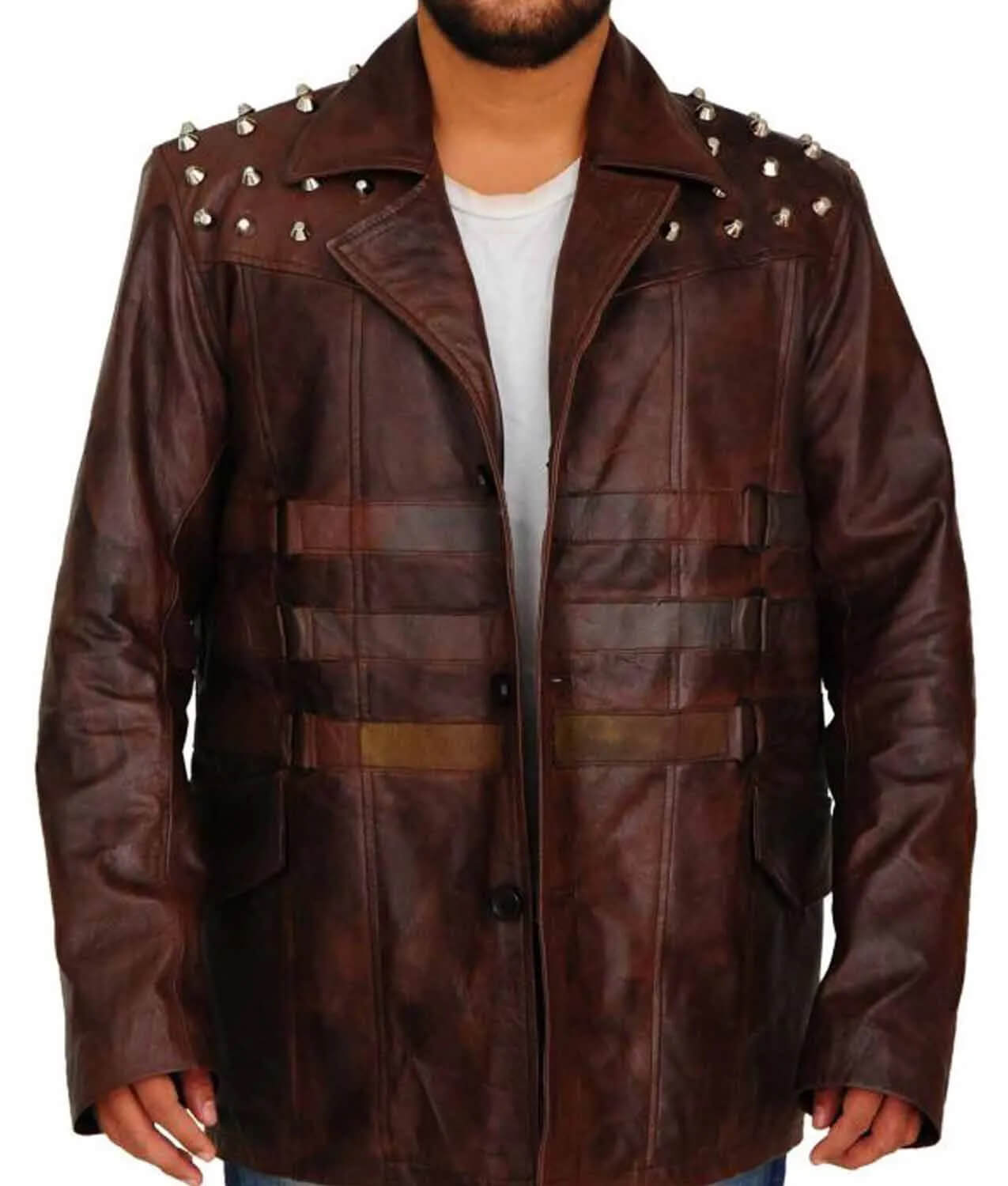 WWE Bray Wyatt Brown Leather Jacket - Celebs Movie Jackets