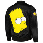The-Bart-Simpson-Black-Satin-Jacket