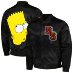 The-Bart-Simpson-Black-Satin-Jacket