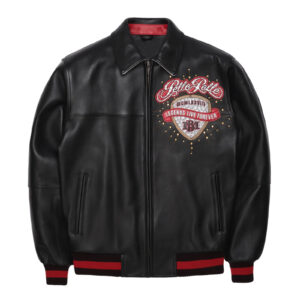 Pelle Pelle Legend Live Forever Black Leather Jacket