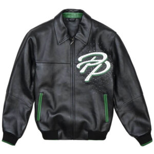 Pelle Pelle Greatest Of All Time Black Leather Jacket