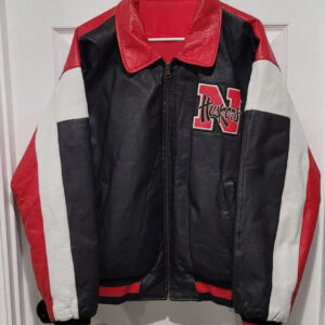 NCAA-Nebraska-Cornhuskers-Football-Collage-Leather-Jacket