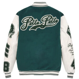 Pelle Pelle MB World Famous Green Varsity Jacket