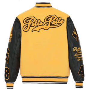 Pelle Pelle MB World Famous Yellow Black Varsity Jacket