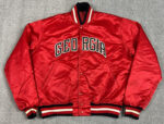 Vintage-Georgia-Bulldogs-Red-Satin-Jacket