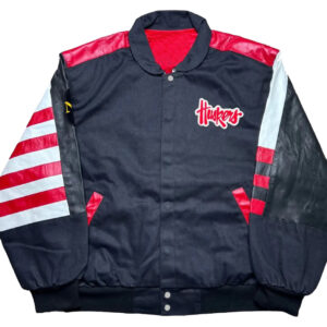 Vtg-NCAA-Nebraska-Cornhuskers-Jeff-Hamilton-Bomber-Jacket