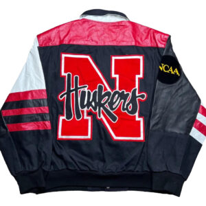 Vtg-NCAA-Nebraska-Cornhuskers-Jeff-Hamilton-Bomber-Jacket