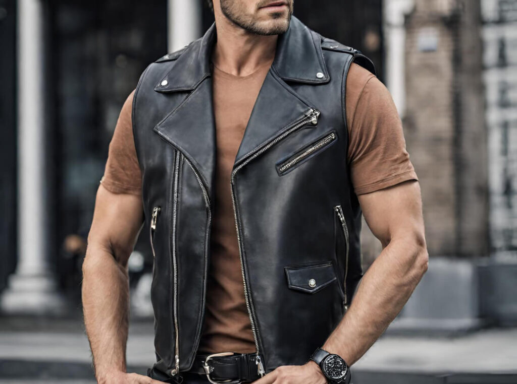 Leather-Vest