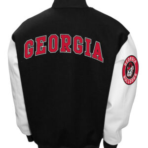 NCAA-Georgia-Bulldogs-Club-Varsity-Full-Snap-Jacket