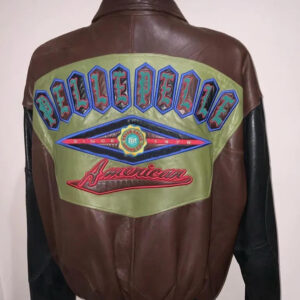 Pelle Pelle All American Brown Leather Jacket