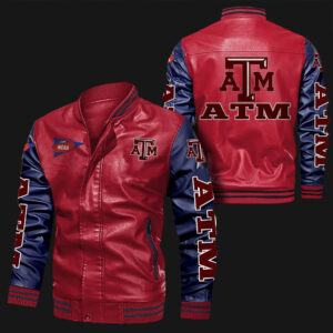 Texas-A&M-Aggies-Red-Blue-Leather-Bomber-Jacket