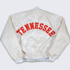 Vintage-80s-Tennessee-Volunteers-White-Satin-Bomber-Jacket