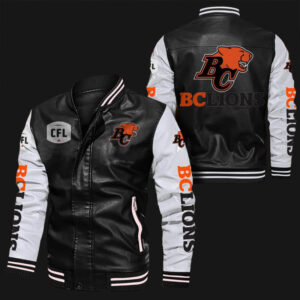 BC-Lions-Black-White-CFL-Bomber-Leather-Jacket