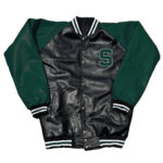 Black-Green-Michigan-State-Spartans-Letterman-Jacket