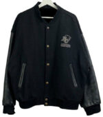 CFL-BC-Lions-CKNW-98-Embroidered-Black-Varsity-Jacket
