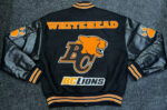 CFL-BC-Lions-White-Head-Football-Team-Black-Varsity-Jacket