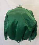 Green Miami Hurricanes Satin Jacket