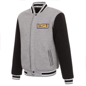 NCAA-Gray-Black-LSU-Tigers-Wool-Jacket