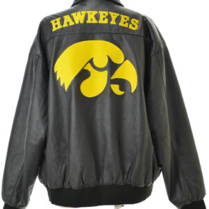 NCAA-Iowa-Hawkeyes-Black-Leather-Jacket