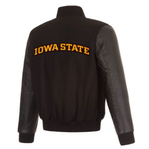 NCAA-Team-Iowa-Hawkeyes-Black-Varsity-Jacket