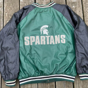 Vintage-University-MSU-Spartans-Letterman-Jacket