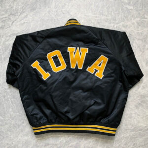 Vtg-Iowa-Hawkeyes-Spellout-Satin-Bomber-Jacket