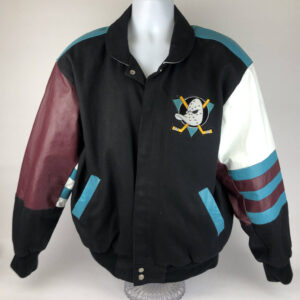 NHL Multi Mighty Ducks Bomber Jacket