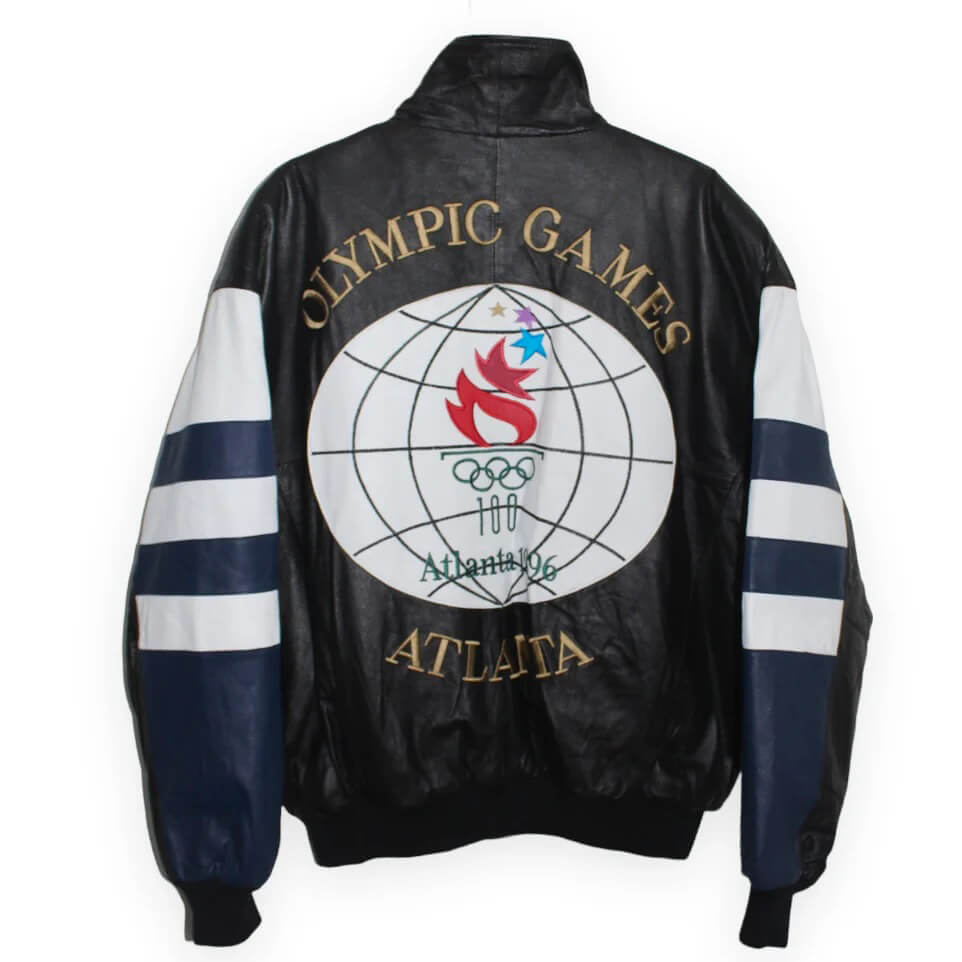 1996 Atlanta Olympic Games Leather Jacket