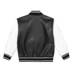 Givenchy Black White Leather Jacket