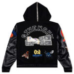 Givenchy Bstroy Black Hooded Varsity Jacket