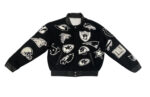 NFL Black Collage Jeff Hamilton Wool Jacket