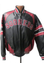 NCAA-Team-Oklahoma-Sooners-Full-Zip-Leather-Jacket