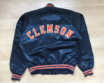Vintage-90’s-University-Of-Clemson-Tigers-Satin-Jacket