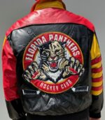 Florida Panthers Jeff Hamilton Leather Jacket