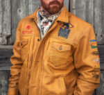 Las Vegas Rodeo 2024 NFR Leather Jacket