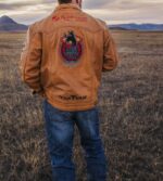 Las Vegas Rodeo 2024 NFR Leather Jacket