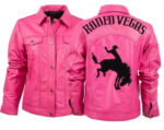 Pink Rodeo Vegas Leather Jacket