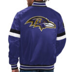 Purple-Baltimore-Ravens-Game-Full-Snap-Satin-Jacket